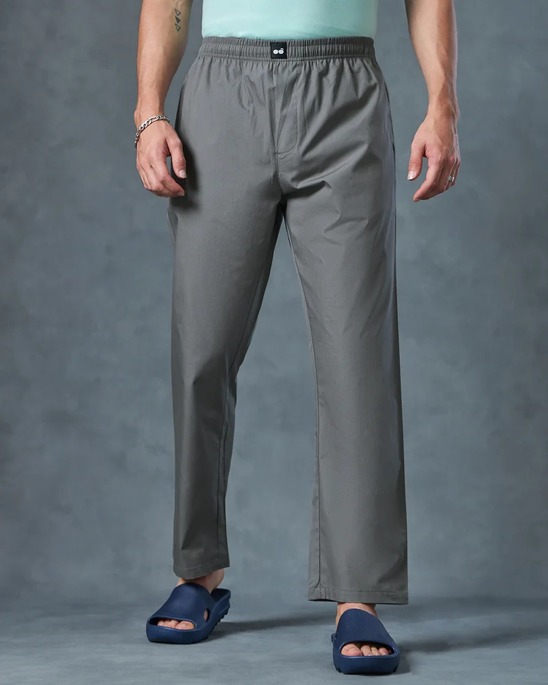 بيواكوف Men's Grey Pyjamas